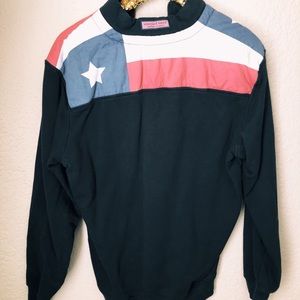 vineyard vines Texas flag pullover